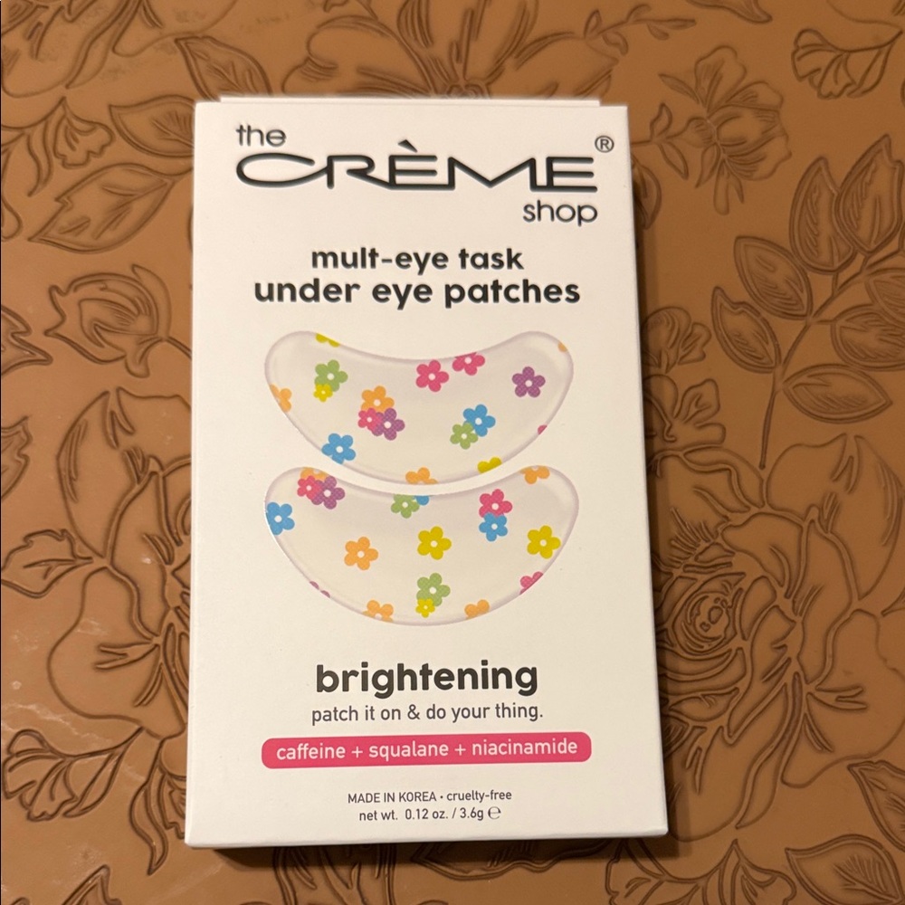 5/$25 The Crème Shop Brightening Under Eye Patches 🆕